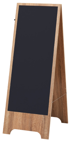 木目調 木製スタンド看板 木製 A面ボード両面 看板印刷屋のスタンド看板専門店
